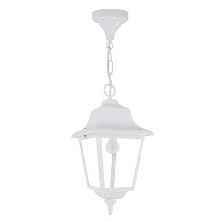 Colgante Vintage ROB E27 42W DOPO 264B-G05X1A-01 Blanco/Cristal transparente