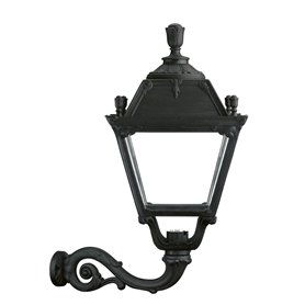 Aplique Vintage CITY INDURA E27 42W DOPO 056B-G05X1A-02 Negro 