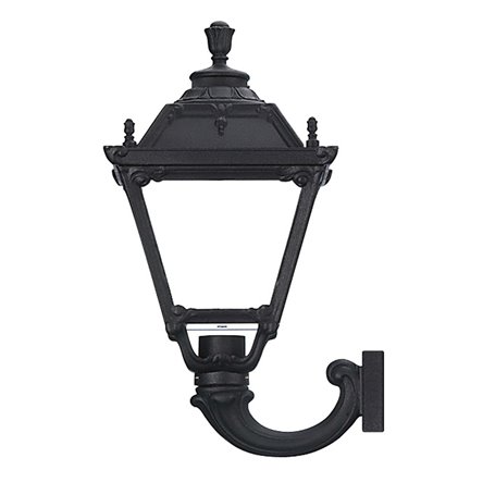 Aplique Vintage INDURA MEDIUM 4 E27 42W DOPO 146B-G05X1A-02 Negro