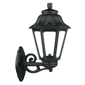 Aplique Vintage INDURA MINI 6 E27 42W DOPO 150B-G05X1A-02 Negro 