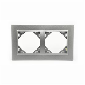 MARCO DOBLE LOGUS ALUMINIO/ALUMINIO