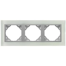 MARCO TRIPLE LOGUS CRISTAL/ALUMINIO