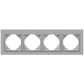 MARCO CUADPL.LOGUS ALUMINIO/ALUMINIO