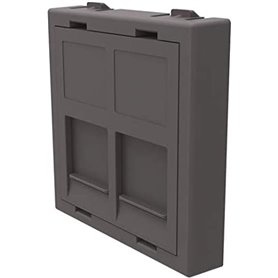 TAPA KEYSTONE P/2 RJ45 2M ANTR.