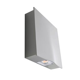 Aplique Led ALDIOLA 12W 1800Lm 3000K CRISTHER 483A-L0112B-03 Gris H158