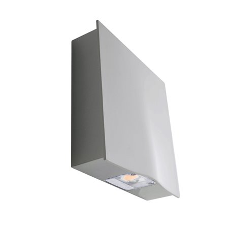 Aplique Led ALDIOLA 12W 1800Lm 3000K CRISTHER 483A-L0112B-03 Gris H158