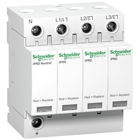 Limitador sobretensiones transitorias Tipo 2 Schneider A9L65601 3P+N 65Ka
