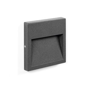 Aplique Led SLIM 9W 1100Lm 3000K CRISTHER 580B-L0110B-04 Antracita