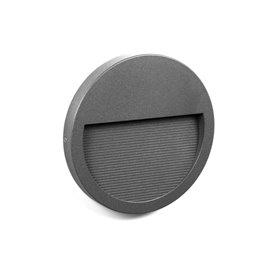 Aplique Led SLIM 9W 1165Lm 4000K CRISTHER 580D-L0210B-04 Antracita