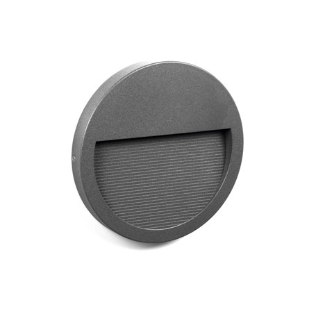 Aplique Led SLIM 9W 1165Lm 4000K CRISTHER 580D-L0210B-04 Antracita