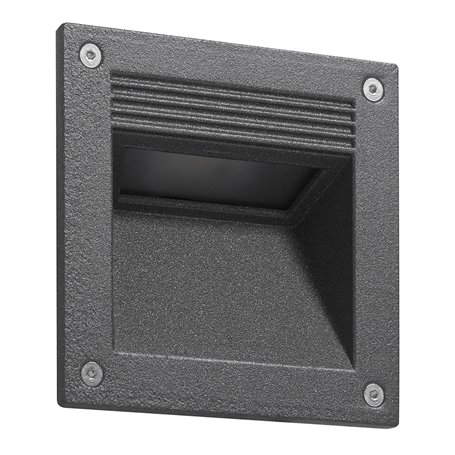Empotrable Led RIMA 4W 500Lm 3000K CRISTHER 261C-L0105B-04 Antracita