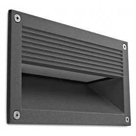 Empotrable Led RIMA 13W 1790Lm 4000K CRISTHER 261A-L0209B-04 Antracita