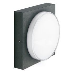 Aplique Led STERLO 12,9W 1500Lm 4000K CRISTHER 566B-L0213B-04 Antracita