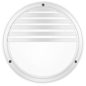 Aplique DAIRA E27 42W CRISTHER 575C-G05X1A-01 Blanco D280 con reja