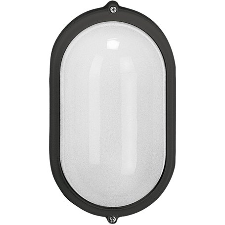 Aplique Led IVER 13W 1790Lm 3000K CRISTHER 158A-L0113B-02 Negro