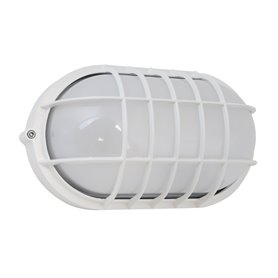 Aplique Led IVER 13W 1790Lm 4000K CRISTHER 158D-L0213B-01 Blanco con reja