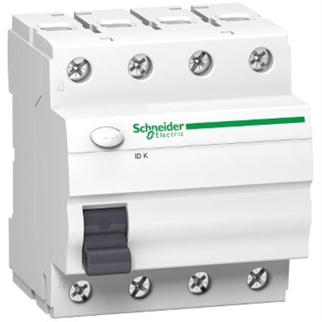 Diferencial Acti9 ID K Schneider Electric 4P 40A 300mA AC A9Z06440