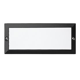 Empotrable Led pared GAMMA 9W 1160Lm 3000K CRISTHER 119A-L0109B-02 Negro