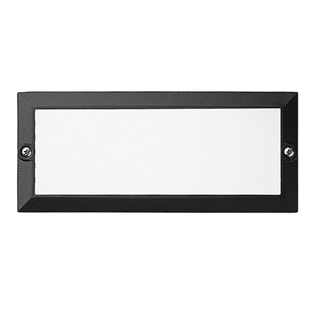 Empotrable Led pared GAMMA 9W 1160Lm 3000K CRISTHER 119A-L0109B-02 Negro