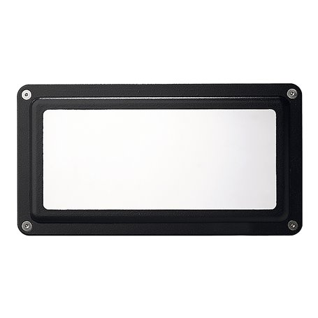 Empotrable Led pared GAMMA 13W 1790Lm 3000K CRISTHER 119C-L0113B-02 Negro
