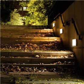 Empotrable Led pared GAMMA 13W 1790Lm 3000K CRISTHER 119C-L0113B-02 Negro