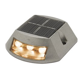 Superficie Solar INTI Led ambar fijo CRISTHER 152B-L07X1K-03 Gris