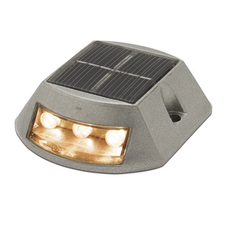 Superficie Solar INTI Led ambar fijo CRISTHER 152B-L07X1K-03 Gris