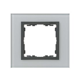 Marco 1 elemento SIMON 82 Nature 82817-35 Cristal Gris