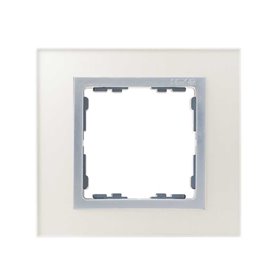 Marco 1 elemento SIMON 82 Nature 82917-62 Cristal plata