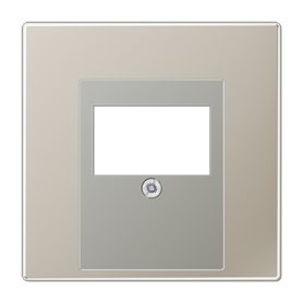 Placa central con tornillo serie LS990 JUNG ES2969T Acero