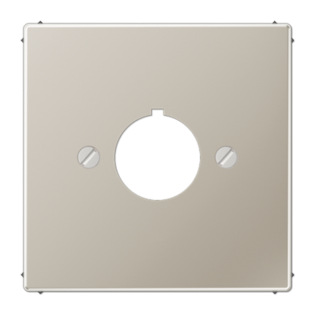 Placa central para aparatos de mando serie LS990 JUNG ES2964 Acero