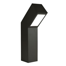 Baliza Led CLINA 10W 940Lm 4K CRISTHER 492A-L0205B-02 Negro
