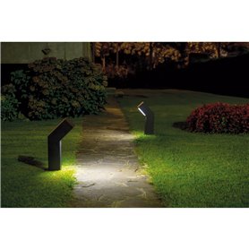 Baliza Led CLINA 10W 940Lm 4K CRISTHER 492A-L0205B-02 Negro