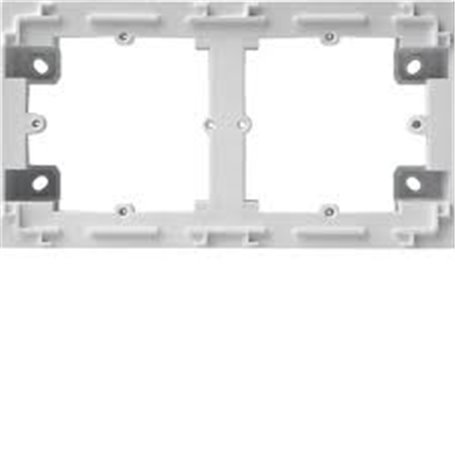 Caja superficie 2 elementos Hager Lumina Intense WL5820 color Blanco