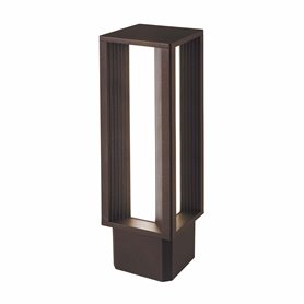 Baliza Led AURA 25W 3480Lm 3K CRISTHER 932D-L3125B-90 Oxido L400