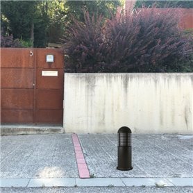 Baliza NOVA E27 70W CRISTHER 222B-G05X1A-02 Negro L500