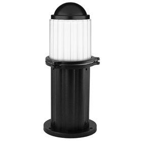 Baliza COK E27 70W CRISTHER 068B-G05X1A-02 Negro L420