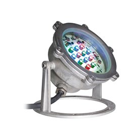 Proyector Led sumergible GAMBLE PLUS 22W RGB CRISTHER 382A-L0422D-30 inox
