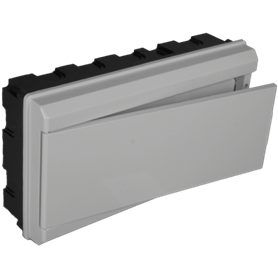Caja distribucion empotrar 18 elementos SOLERA Clasica 685CG marco y puerta gris