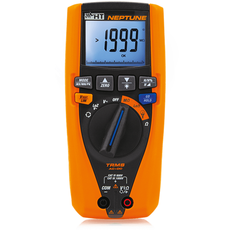 Medidor 0192 multimetro aislamiento continuidad HT-INSTRUMENTS NEPTUNE