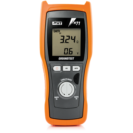 Medidor 0304 resistencia tierra Telurometro HT-INSTRUMENTS M71