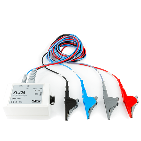 Data logger 1424 de tension TRMS trifasico HT-INSTRUMENTS XL424