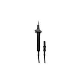 Cable de seguridad 3035N Negro con punta retractil y fusible HT-INSTRUMENTS 4717-S-IEC100N