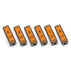 KIT 3075 con 6 uds remotas Lan + cables patch HT-INSTRUMENTS REM38