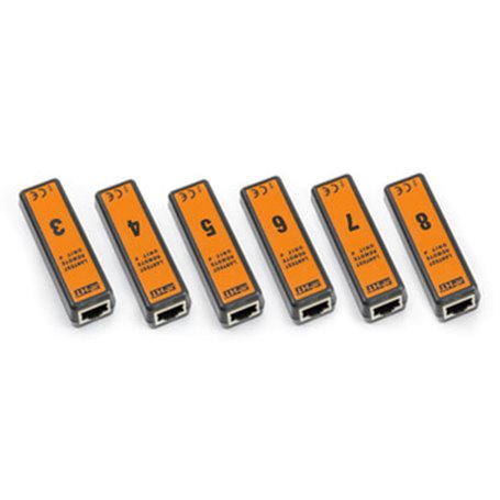 KIT 3075 con 6 uds remotas Lan + cables patch HT-INSTRUMENTS REM38