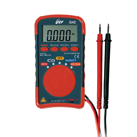 Multimetro digital de bolsillo 13042 CATIII 300V GEF HT-INSTRUMENTS G42
