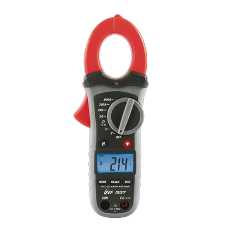 Pinza amperimetrica 13037 CAT III 600V 600ACA GEF HT-INSTRUMENTS G37