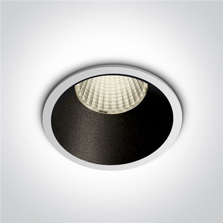 Empotrable de techo 12W 700mA 4K 1100Lm ONE LIGHT 10112K/W/C Blanco