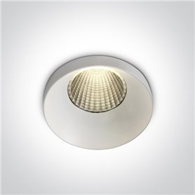 Empotrable de techo 12W 700mA 3K 1100Lm ONE LIGHT 10112HA/W/W Blanco