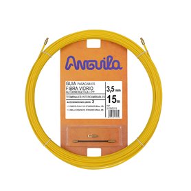 Guia Pasacables Anguila 30350015 3,5mm 15mt Fibra de vidrio Recubierta